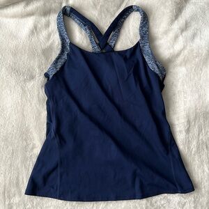 {TYR} Navy Blue Swim or Athletic Tank